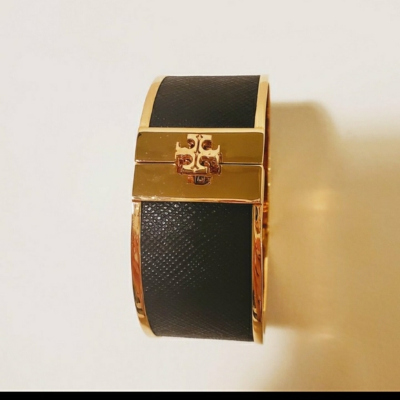 Tory Burch Black Statement Piece Cuff - Picture 15 of 15